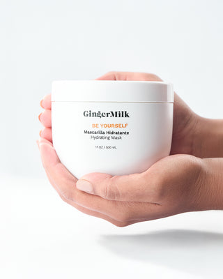 Mascarilla Hidratante | Para Cabellos Rizados, Ondulados y Crespos | BE YOURSELF | 17 OZ / 500 ML