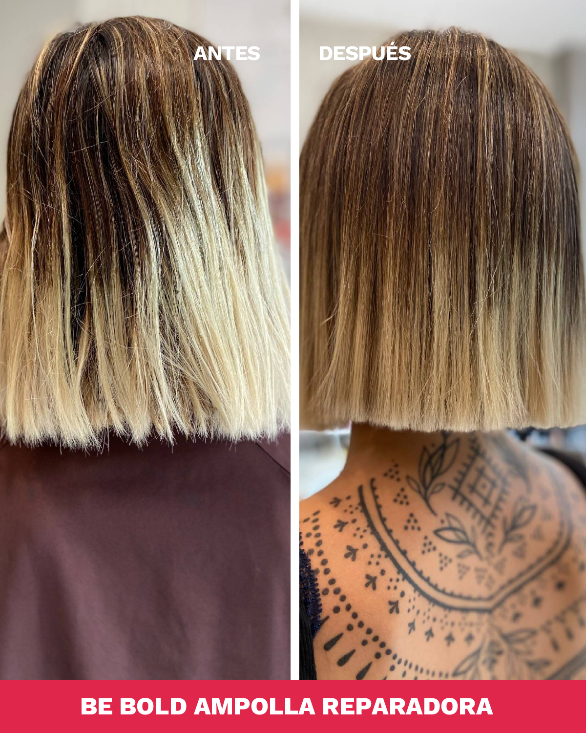 Ampolla Reparadora con Ácido Hialurónico para cabellos maltratados