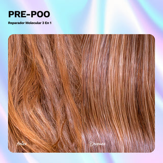 Pre-Poo Reparador Molecular 3 En 1 | BE BRIGHT | 8 OZ / 240 ML