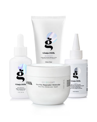 Línea Be Bright Fortalece, Revitaliza, Protege, Evita el frizz y Potencia el Brillo y Color Natural