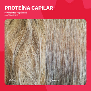 Proteína Capilar Fortificante y Reparadora con Vitamina E | BE BOLD | 9 OZ / 266 ML