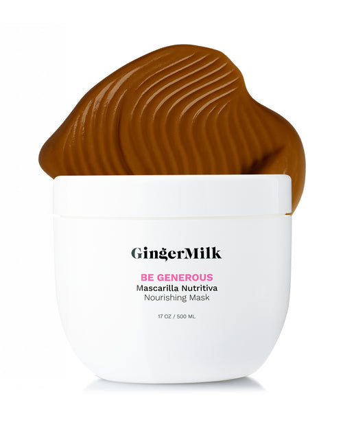 Mascarilla Capilar Nutritiva e Hidratante con proteínas | BE GENEROUS | 17 OZ / 500 ML