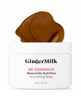 Mascarilla Capilar Mediana Nutritiva e Hidratante | BE GENEROUS | 8 OZ