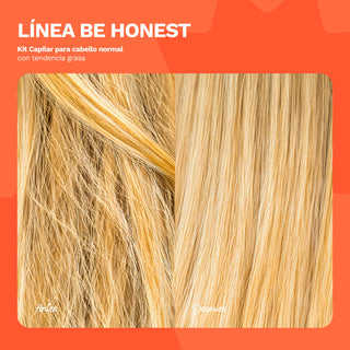 Leave-In sin enjuague | Para cabello normal tendencia grasa | BE HONEST | 8.5OZ / 280ml