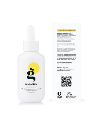 Gotero Control Caída y Estimulante del Crecimiento del Cabello | BE POWERFUL | 4 OZ / 120 ML