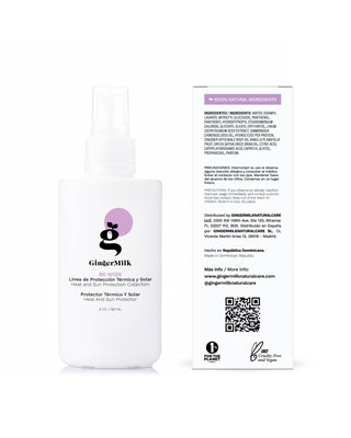 Protector Térmico y Solar para el cabello | Hidrata y previene el Frizz | BE WISE | 6 OZ / 180 ML