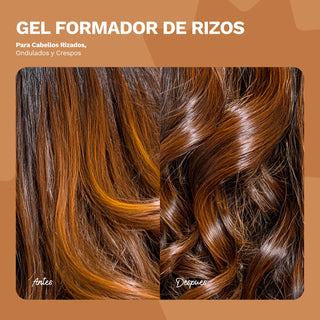 Gel Formador de Rizos | BE YOURSELF | 8.5 OZ / 250 ML