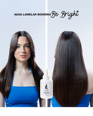 Agua Lamelar Tratamiento Capilar Post Shampoo con Técnología Bonding | BE BRIGHT | 4 OZ / 120 ML