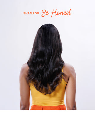 Shampoo con extracto de jengibre | Para cabello con tendencia grasa | BE HONEST | 16 OZ / 473 ML