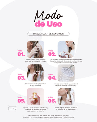 Kit Nutrición e Hidratación completa para todo tipo de cabello | con antioxidantes