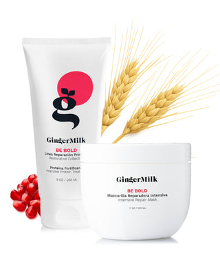 Proteína Capilar en Gel y Mascarilla Reparadora | Set Restauración Intensiva
