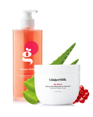 Shampoo Revitalizante y Mascarilla Capilar Reparadora Intensiva