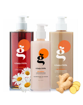Línea Be Honest | Kit Capilar para cabello normal con tendencia grasa | Con Pro vitamina B5