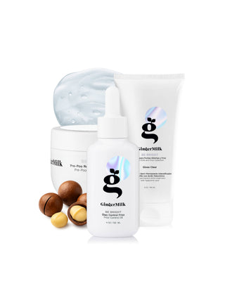 Línea Be Bright Fortalece, Revitaliza, Protege, Evita el frizz y Potencia el Brillo y Color Natural