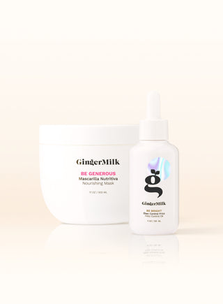 Mascarilla Capilar Nutritiva y Óleo Control Frizz | Hidrata, nutre y sella las puntas abiertas