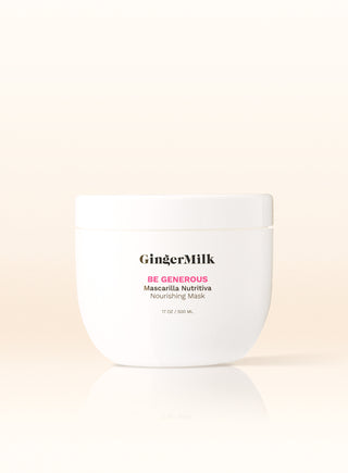 Mascarilla Capilar Nutritiva e Hidratante con proteínas | BE GENEROUS | 17 OZ / 500 ML