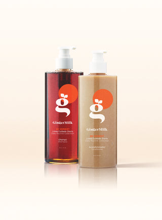 Shampoo y Acondicionador BE HONEST | Set para cabello normal con tendencia grasa
