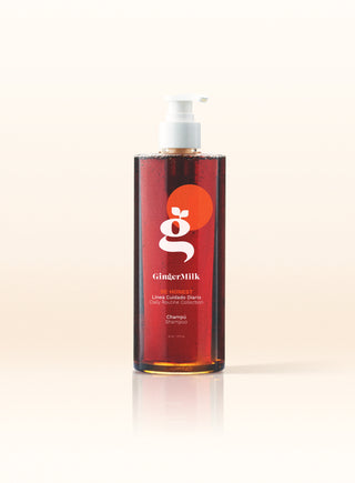 Shampoo con extracto de jengibre | Para cabello con tendencia grasa | BE HONEST | 16 OZ / 473 ML