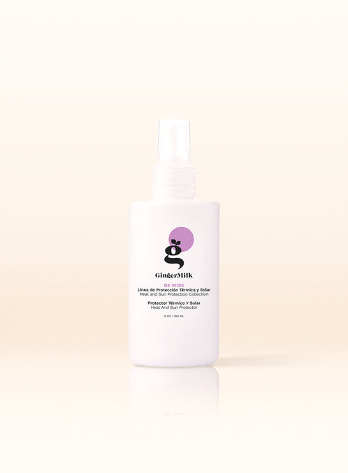 Protector Térmico y Solar para el cabello | Hidrata y previene el Frizz | BE WISE | 6 OZ / 180 ML