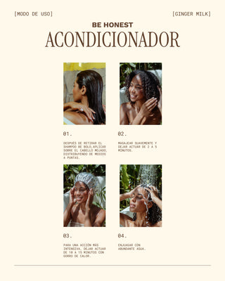 Acondicionador | Para cabello normal tendencia grasa | BE HONEST | 16 OZ / 473 ML
