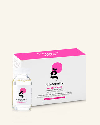 Ampolla Nutritiva con Proteínas y Pro-Vitamina B5 | BE GENEROUS | 0.5 OZ / 15 ML